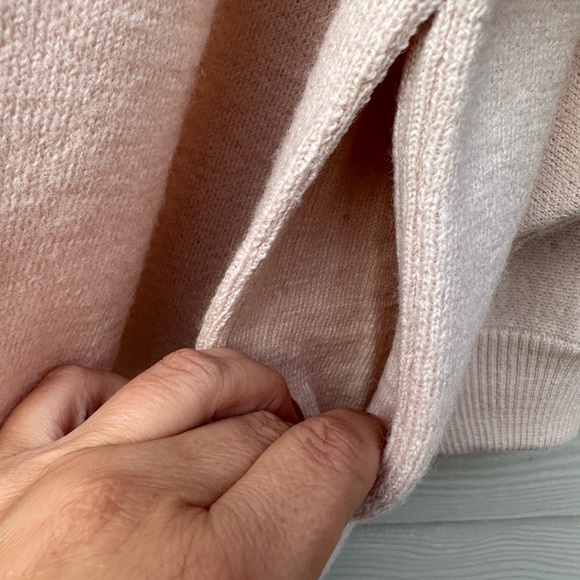 Nation LTD Pink Wool Topper Sweater Wool Cardigan Jacket - Picture 8 of 9